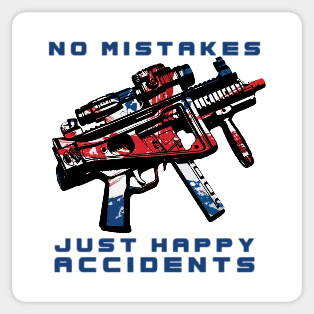 Happy Accidents Sticker by Toby Wilkinson